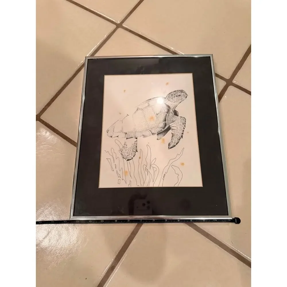 Medium thin Silver frame -12.5 x 15 inches